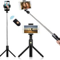 TrÃ©pied Selfie stick avec commande Bluetooth