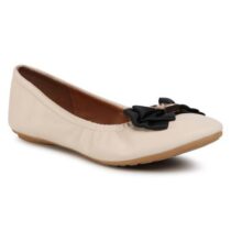 Ballerine Bassano - Cuir Souple Beige - P 38