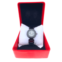 Montre pour femme en cÃ©ramique Noire - modÃ¨le 1