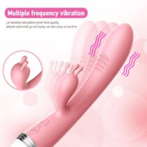 Godemichet Vibrant Rabbit Stimulateur en Silicone