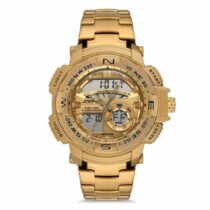 Montre Sport Joefox 1514G - plaque Or - garantie 6 mois