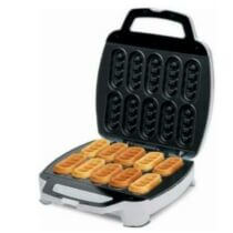 Gaufrier une Plaque - 1200W - Blanc