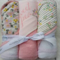 Sorti de bain BÃ©bÃ© - Fille - 3 PiÃ¨ces