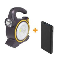 Pack torche rechargeable solaire + Power Bank Oraimo 10000 mAh