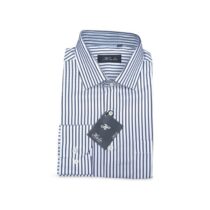 Chemise homme RayÃ©e longues manches - 100% coton - CBF