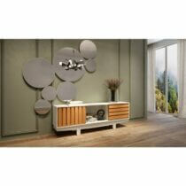 Meuble TV MODERNE - MT-TB220 - Jusqu'à 60'' - Garantie 6 mois
