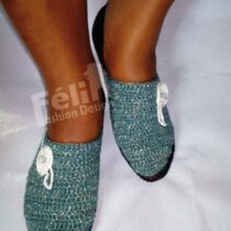 Ballerine femme tissée à la main R2025