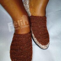 Ballerine femme tissée à la main R2027