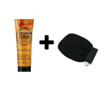 Pack Gommage Exfoliant - Miel - Visage et Corps - 320 ml + Gant de Crin