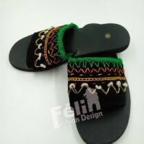 Sandale artisanale style Toguh mode Afritude R2045