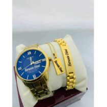 Montre Tissot PersonnalisÃ©e + Gourmette Mixte - PlaquÃ© Or