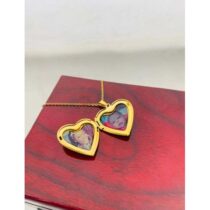 Collier Cœur Personnalisé avec Photo - Pendentif en Acier