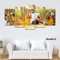 Tableau personnalisÃ© - Ensemble 5 piÃ¨ces - ModÃ¨le D