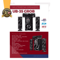 Haut parleur portable Bluetooth - 80 W - 3000mAh - Party speaker - UB-35GROB - Garantie: 01 mois
