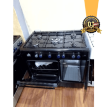 CuisiniÃ¨re King Maker 90Ã—60 - 5 foyers - CUIS- B9502G/N - avec Porte Bouteille - Garantie 03 mois