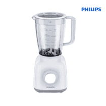 Mixeur Blender Philips - 450W - 1.25L - HR-2058-W - Avec 2 bols plastiques