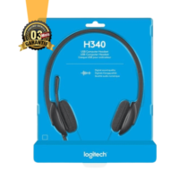 Casque filaire Logitech stÃ©rÃ©o H340 - Micro antiparasite - H340-E - Garantie: 3 Mois