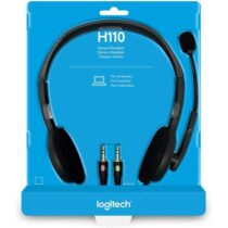Casque filaire Logitech stÃ©rÃ©o H110 - Micro antiparasite - Garantie: 3 Mois