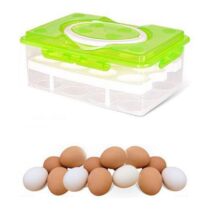 Gamelle Pour Oeufs - Transparent - 16 x 2 Rangement
