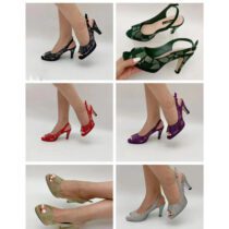 Talons Escarpins Ã  bride arriÃ¨re - Pointures 37 Ã  41