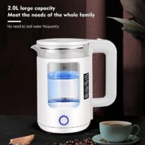 Bouilloire Electrique En Verre A Ebullition Rapide RAF - 2L - 2000W