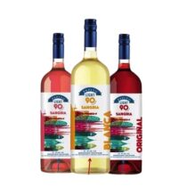 Pack de 3 Bouteilles de Vin PÃ©pito Light - 1L - 4% d'alcool