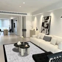 Tapis de Salon Moderne - 2m sur 3m - Antidérapant