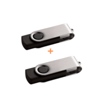 Pack de 02 ClÃ©s USB 2.0 64 Go Western - Garantie 01 mois