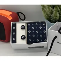 Coffret cravate - pochette - boutons de manchettes
