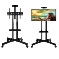 Support mobile pour TV - Jusqu'à 65 pouces