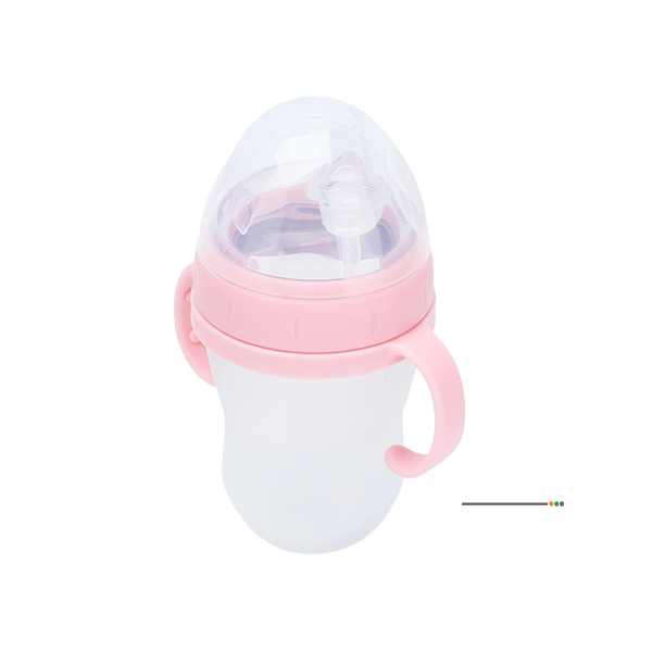 Biberon bébé en silicone résistant et sans BPA, idéal pour la santé de bébé