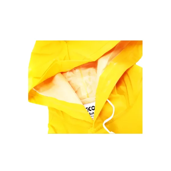 Détail de la capuche de la veste de pluie INGCO